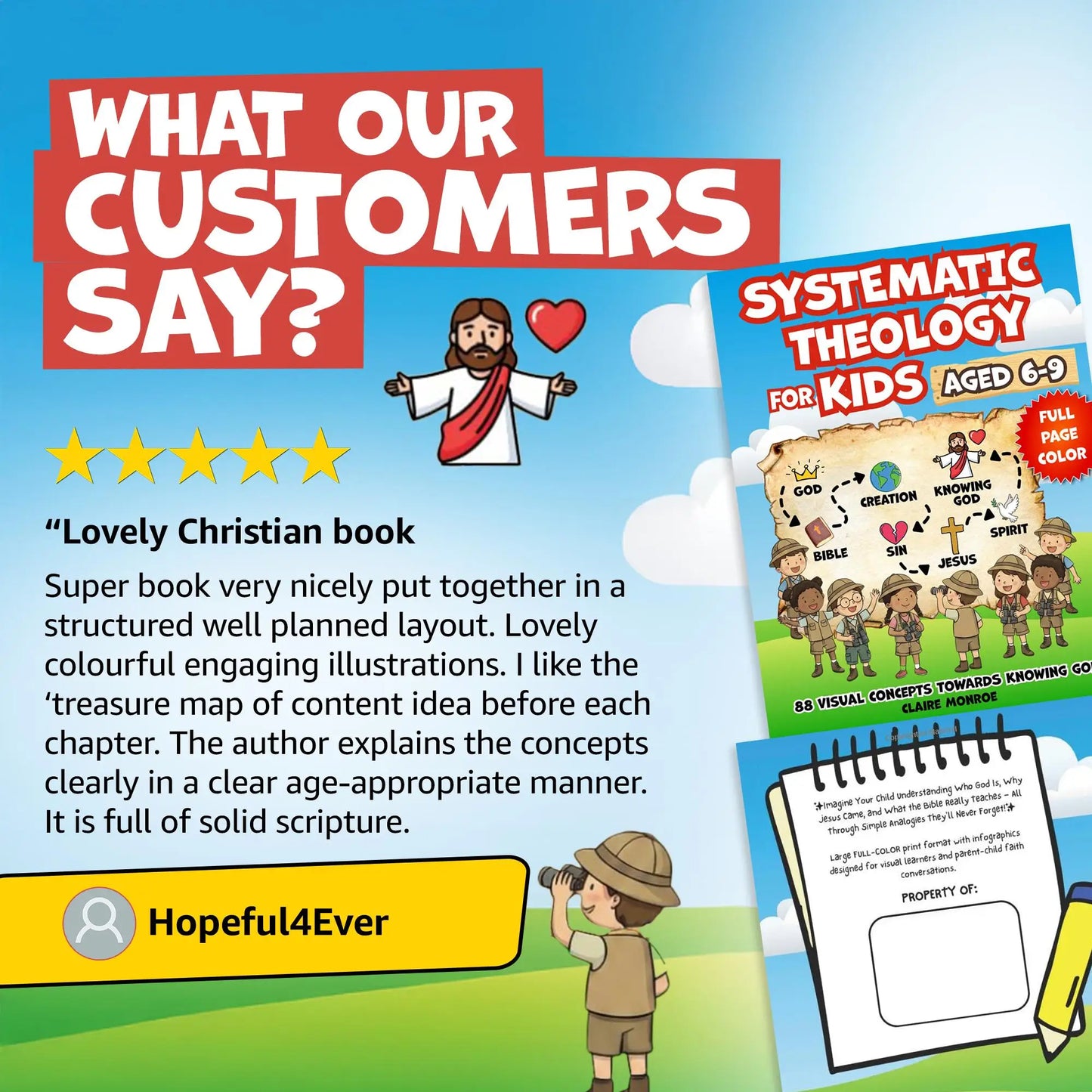 Systematic Theology: 52 Week Workbook for Kids
