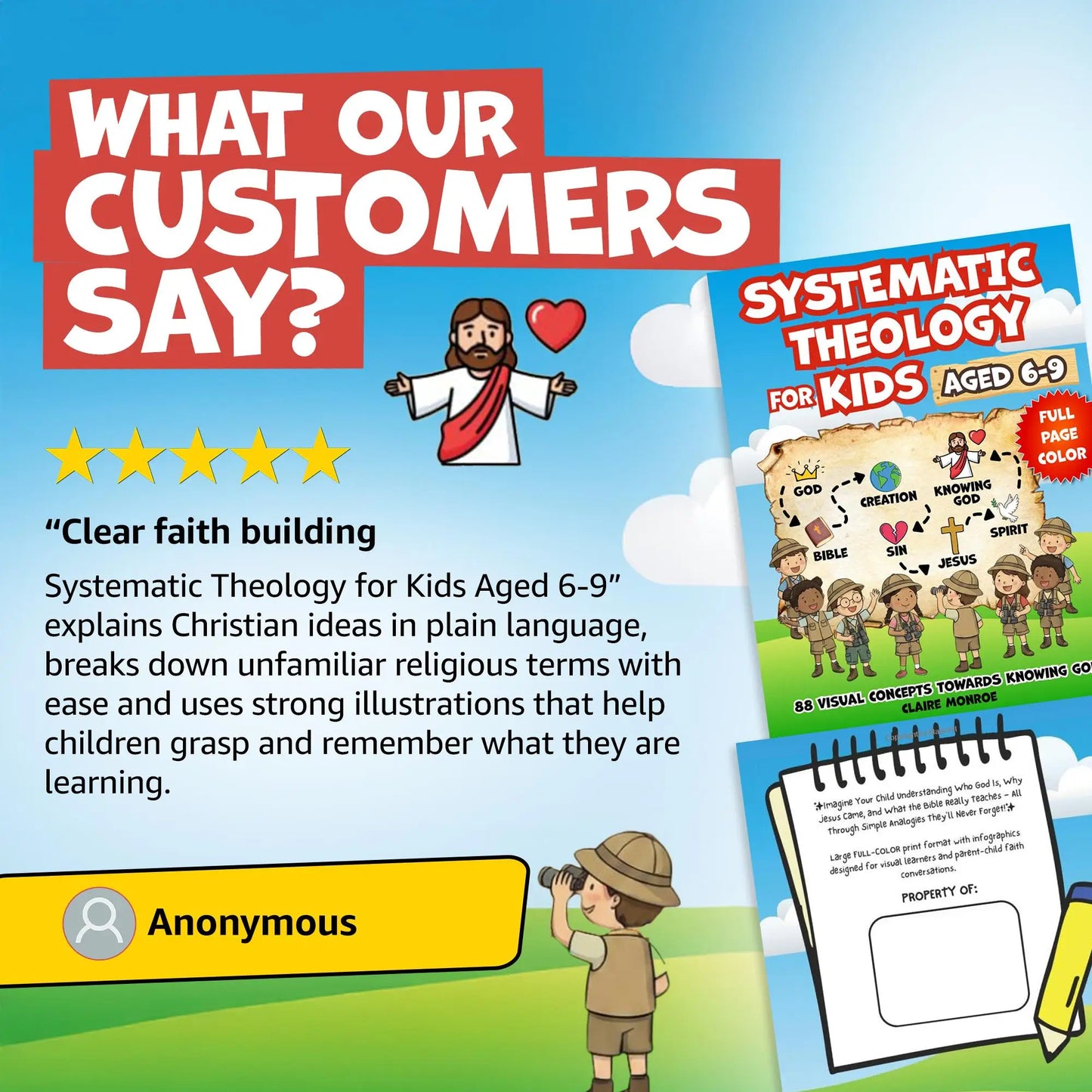 Systematic Theology: 52 Week Workbook for Kids