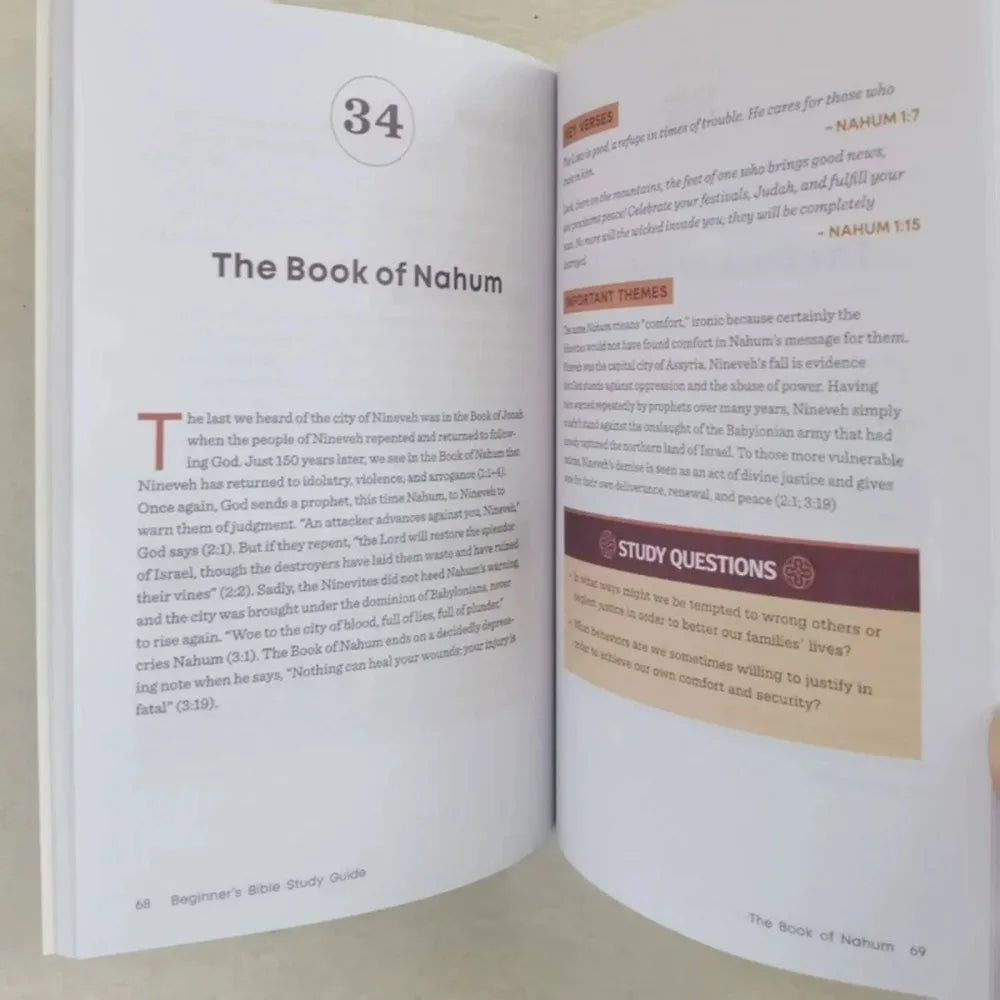 Bible Study Guide: All 66 Books of the Bible (Hard cover)