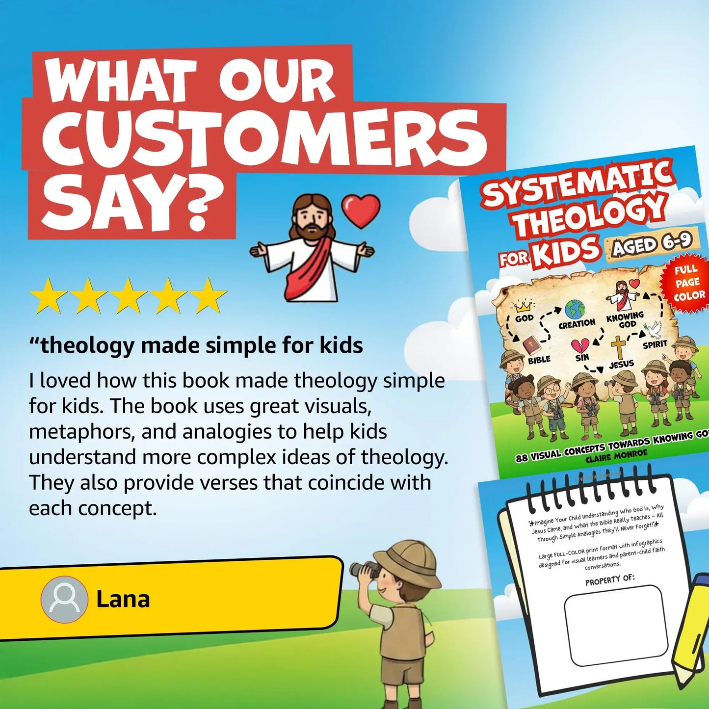 Systematic Theology: 52 Week Workbook for Kids