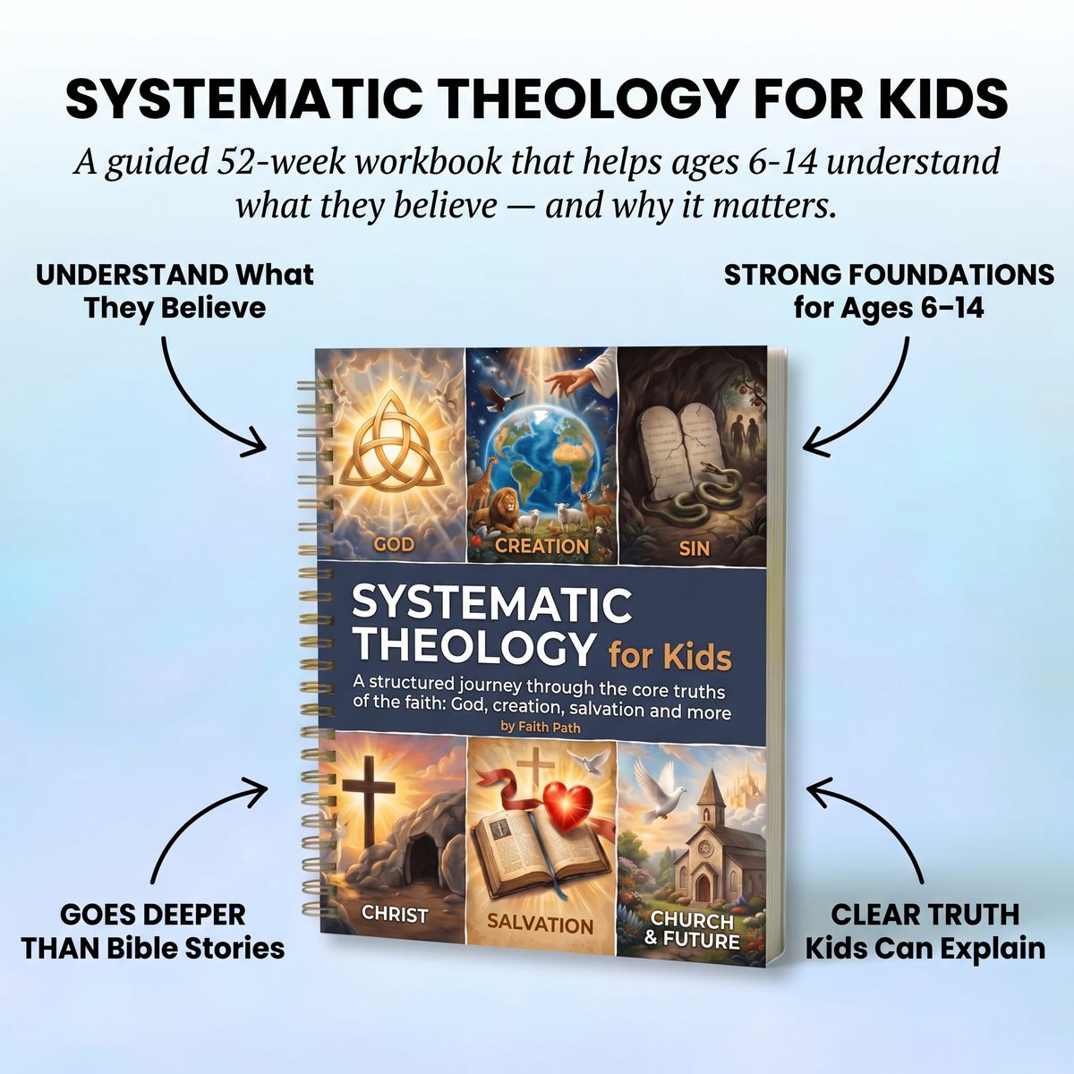 Systematic Theology: 52 Week Workbook for Kids