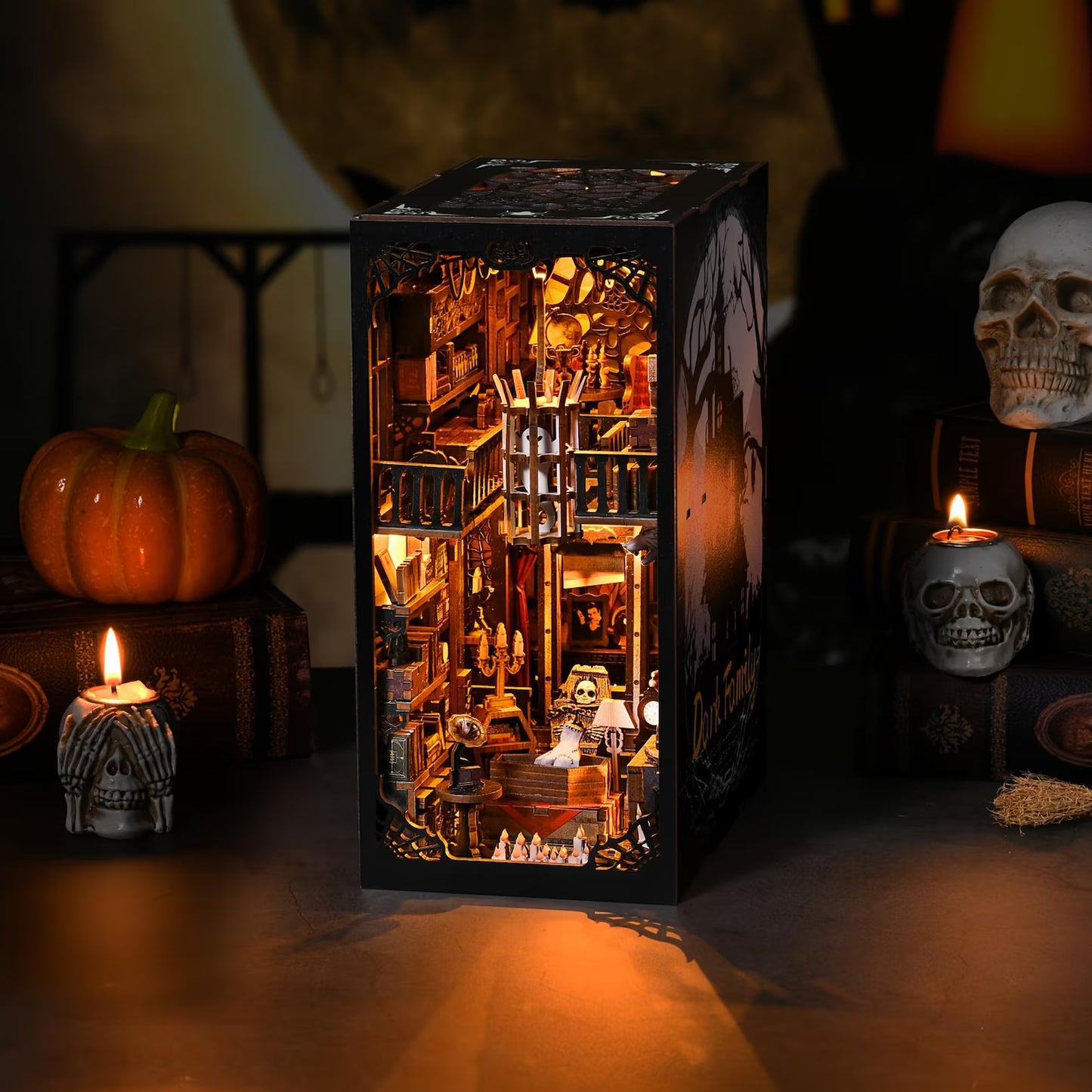 The Gothic Family Book Nook Kit