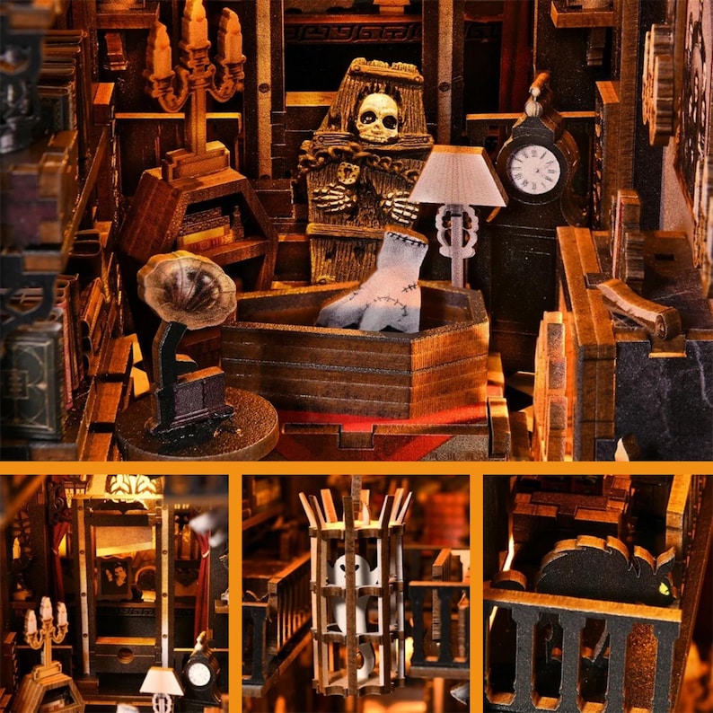 The Gothic Family Book Nook Kit