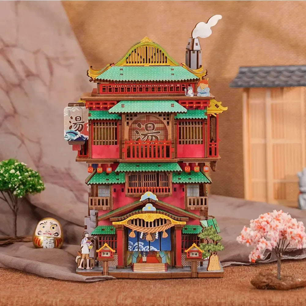 Puzzloria 3D Puzzle Onsen Saga kit